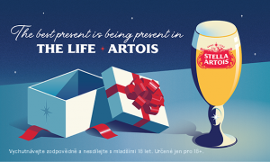 Zapojte se do vánoční soutěže o elegantní ležák Stella Artois!