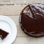 Čokoládového cheesecake