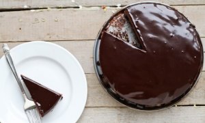 Čokoládového cheesecake