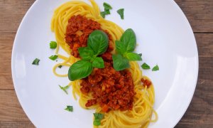 Veganské špagety bolognese vás dostanou! Další skvělý recept od Pet