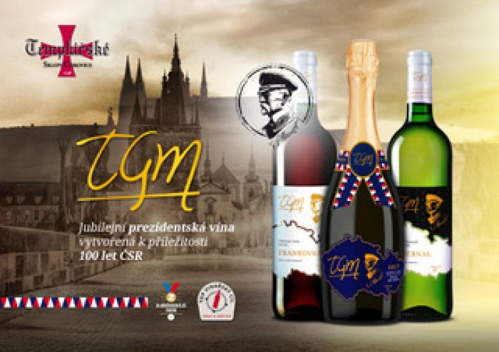 Dopřejte si jubilejní prezidentské sekty a tichá vína vytvořená k příležitosti výročí 100 let ČSR! Navíc můžete vyhrát lahvinku sektu