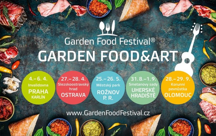 Praha poprvé ochutná Garden Food Festival. Najdete ho ale i v jiných městech