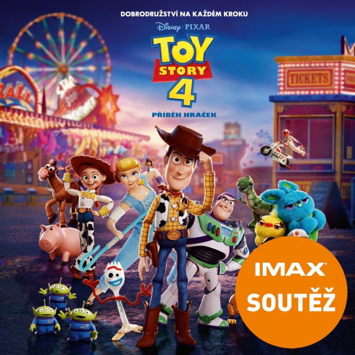 Blesková soutěž o lístky na předpremiéru filmu Toy Story 4