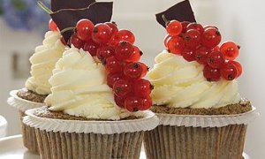 Vanilkovo makové cupcakes