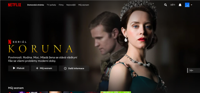 Ahoj! Netflix je už konečně česky!