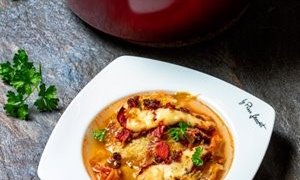 Piemontská zimní pečená polévka