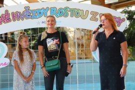 V Aquapalace Praha rostou dětské hvězdy jako z vody