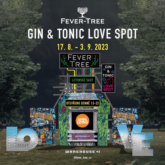 Přijďte se zamilovat do Fever Tree-Gin&Tonic LOVE SPOTu