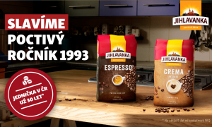 Soutěž o 3 balíčky kávy Jihlavanka a limitovanou edici ikonických žlutých hrníčků