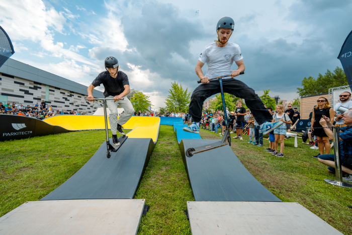 Centrum Černý Most hostí mistrovství republiky v pumptracku a minirampě