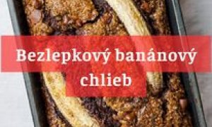 Bezlepkový banánový chléb