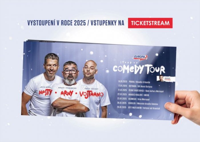 Evropa 2 Comedy Tour míří do finále