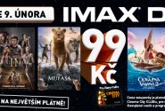 Jediný IMAX v Česku nabízí jedinečnou akci – film v rámci IMAX DAY jen za 99 Kč!