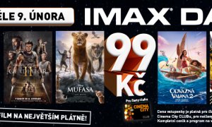 Jediný IMAX v Česku nabízí jedinečnou akci – film v rámci IMAX DAY jen za 99 Kč!