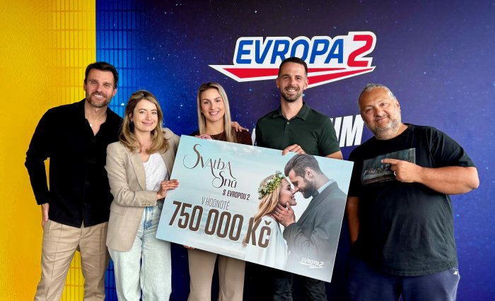 Evropa 2 zná vítěze Svatby snů 2025!
