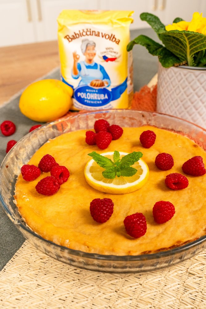 Citronový koláč s chutí dolce vita