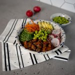 Poké s lososem