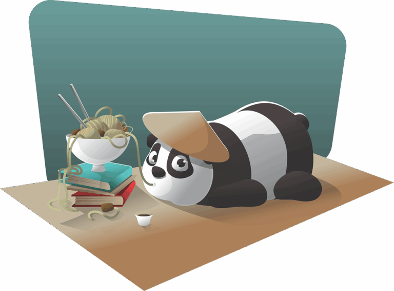 Pandu v nesnázích musíte mít, číst, vlastnit :-)