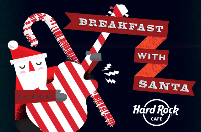 Předvánoční party se Santou v Hard Rock Cafe Praha!