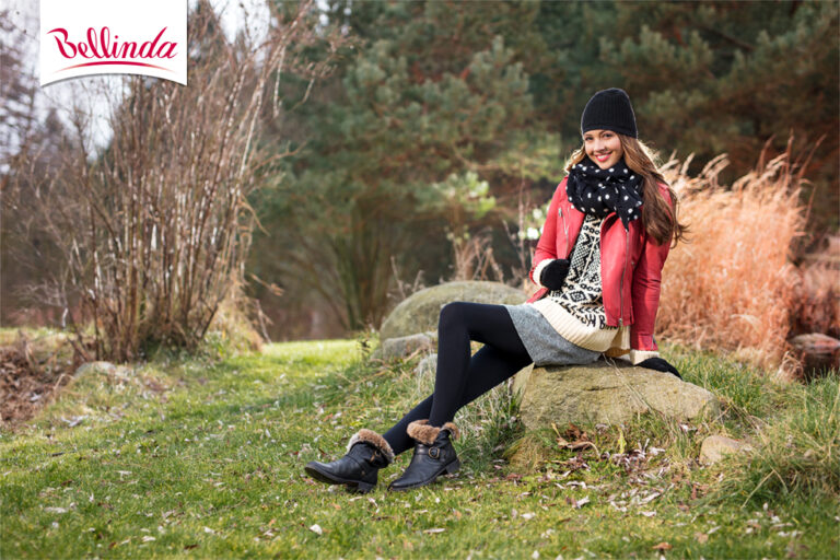 Nevzdávejte se šatů ani v zimě. Vezměte si stylové punčocháče. Navíc dokonalá soutěž s Bellindou