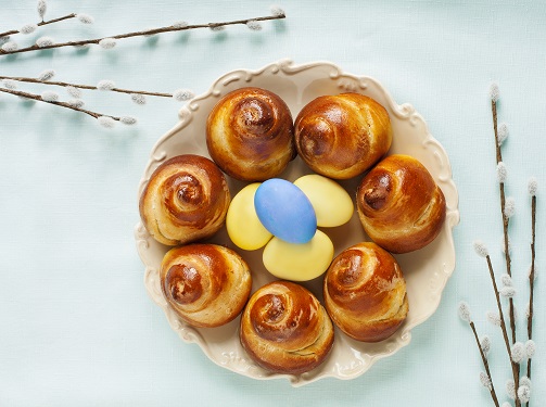 Velikonoční buchtičky rozličných tvarů