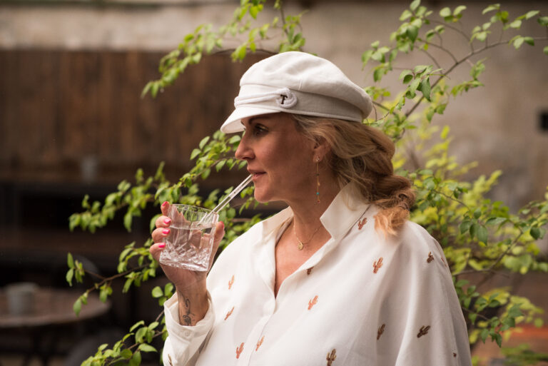 Vendula Pizingerová pózovala s designovými brčky!