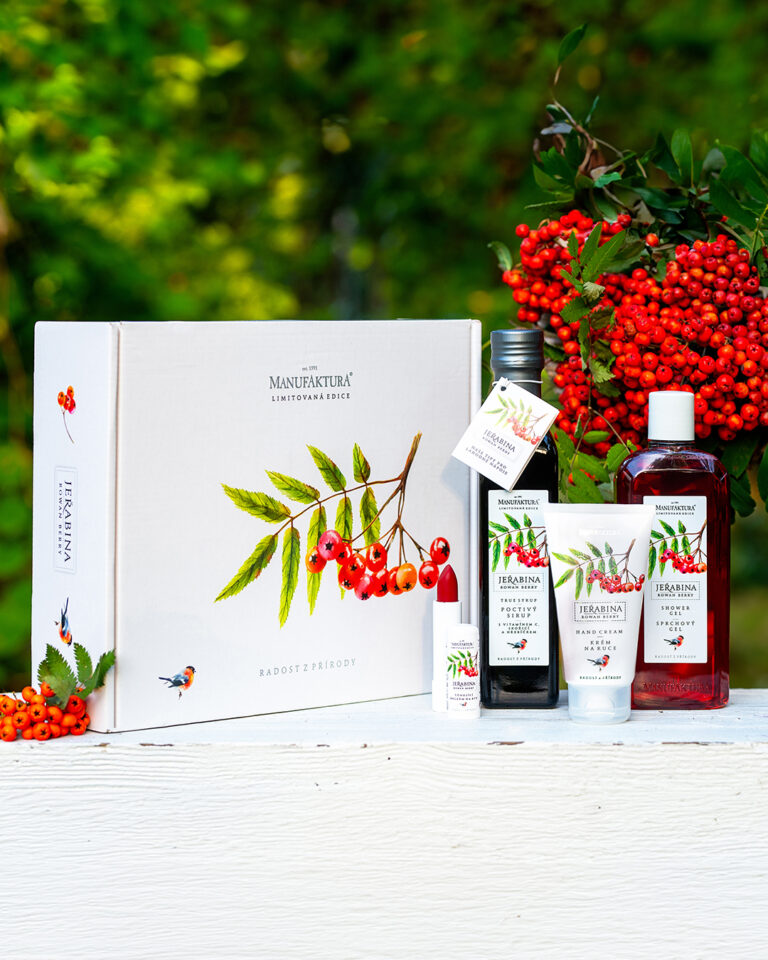 Vyhrajte exkluzivní balíček z podzimní limitované edice Jeřabina od Manufaktury!